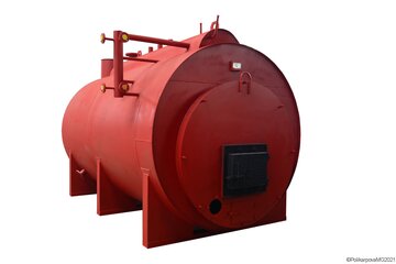 Парогенератор на твердом топливе 300 кг 170 С